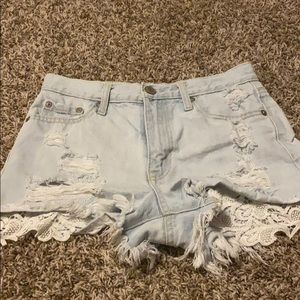 Aeropostale jeans shorts